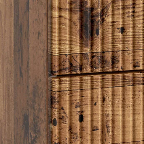  Éjjeliszekrény fiókkal Antik Fa 62 x 34,5 x 47,5 cm Szerelt Fa