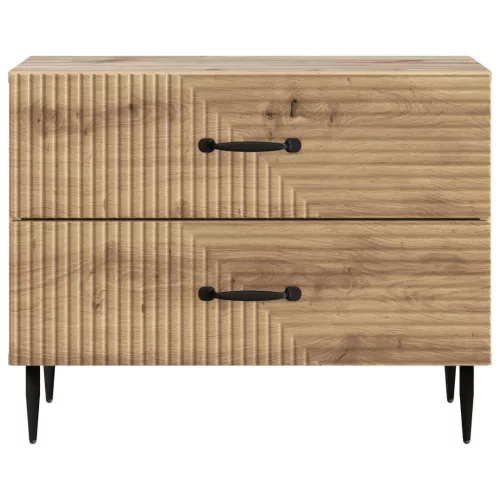  Éjjeliszekrény Kézműves Tölgy 62 x 34,5 x 47,5 cm Szerelt Fa