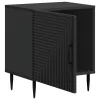  Éjjeliszekrény Fekete 43 x 34,5 x 50 cm Szerelt Fa