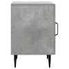  Éjjeliszekrény 2 pcs Betonszürke 43 x 34,5 x 50 cm Szerelt Fa