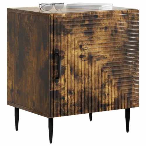  Éjjeliszekrény Füstös Tölgy 43 x 34,5 x 50 cm Szerelt Fa