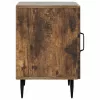  Éjjeliszekrény 2 pcs Füstös Tölgy 43 x 34,5 x 50 cm Szerelt Fa