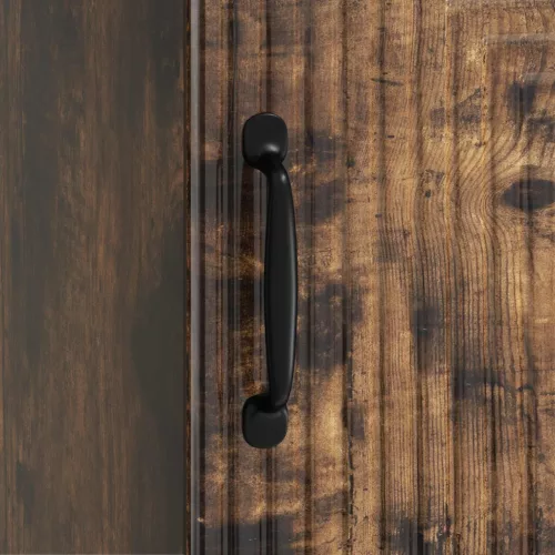  Éjjeliszekrény 2 pcs Füstös Tölgy 43 x 34,5 x 50 cm Szerelt Fa