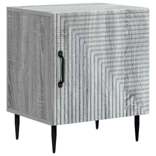  Éjjeliszekrény Szürke Sonoma 43 x 34,5 x 50 cm Szerelt Fa