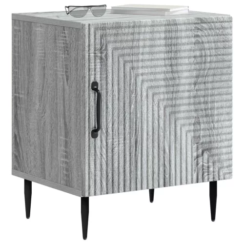  Éjjeliszekrény Szürke Sonoma 43 x 34,5 x 50 cm Szerelt Fa