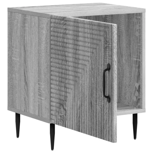  Éjjeliszekrény Szürke Sonoma 43 x 34,5 x 50 cm Szerelt Fa