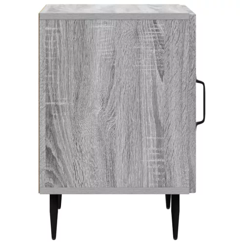  Éjjeliszekrény Szürke Sonoma 43 x 34,5 x 50 cm Szerelt Fa