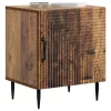  Éjjeliszekrény 2 pcs Antik Fa 43 x 34,5 x 50 cm Szerelt Fa