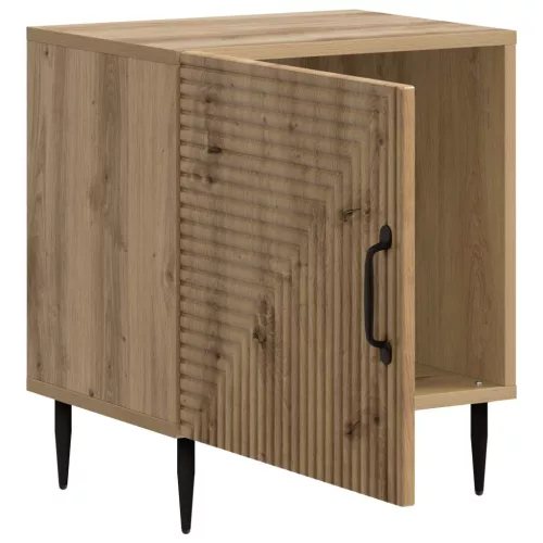  Éjjeliszekrény Kézműves Tölgy 43 x 34,5 x 50 cm Szerelt Fa