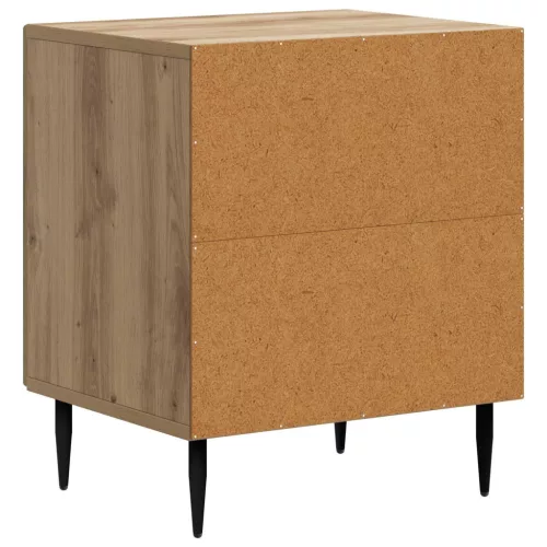  Éjjeliszekrény Kézműves Tölgy 43 x 34,5 x 50 cm Szerelt Fa