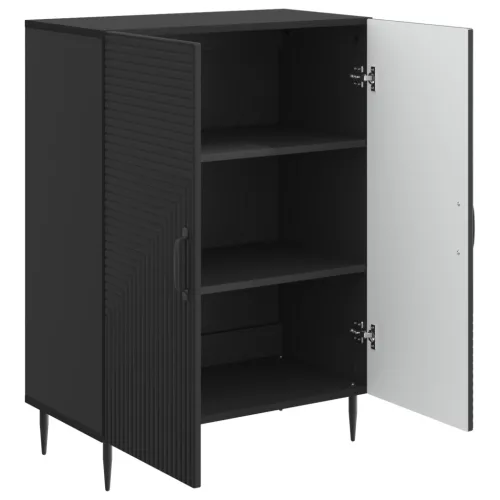  Széf Fekete 66 x 34,5 x 89,5 cm Szerelt Fa