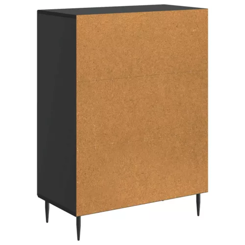  Széf Fekete 66 x 34,5 x 89,5 cm Szerelt Fa