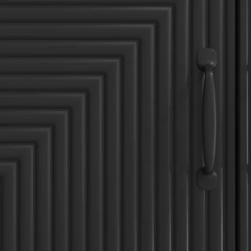  Széf Fekete 66 x 34,5 x 89,5 cm Szerelt Fa