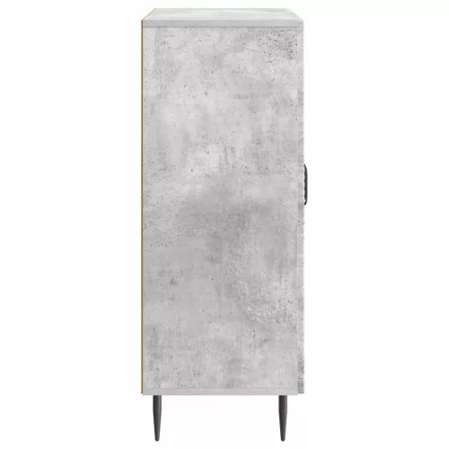  Széf Betonszürke 66 x 34,5 x 89,5 cm Szerelt Fa