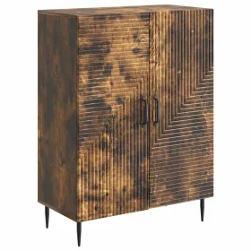  Széf Füstös Tölgy 66 x 34,5 x 89,5 cm Szerelt Fa