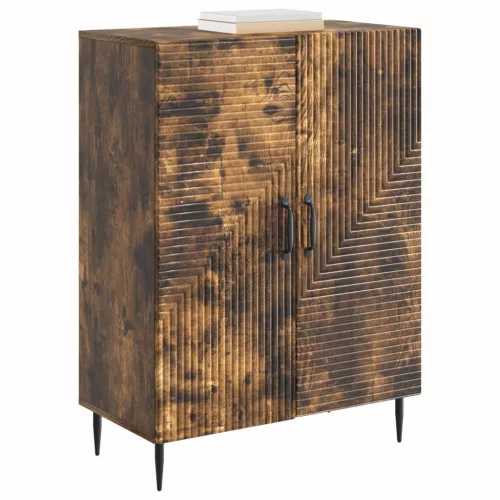  Széf Füstös Tölgy 66 x 34,5 x 89,5 cm Szerelt Fa