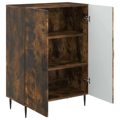  Széf Füstös Tölgy 66 x 34,5 x 89,5 cm Szerelt Fa