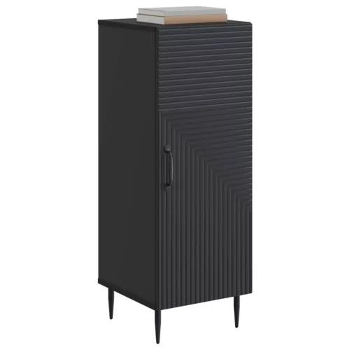  Széf Fekete 33 x 34,5 x 89,5 cm Szerelt Fa