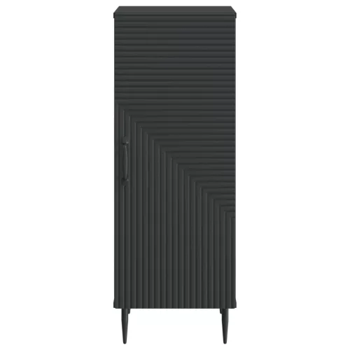  Széf Fekete 33 x 34,5 x 89,5 cm Szerelt Fa