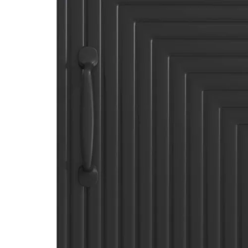  Széf Fekete 33 x 34,5 x 89,5 cm Szerelt Fa