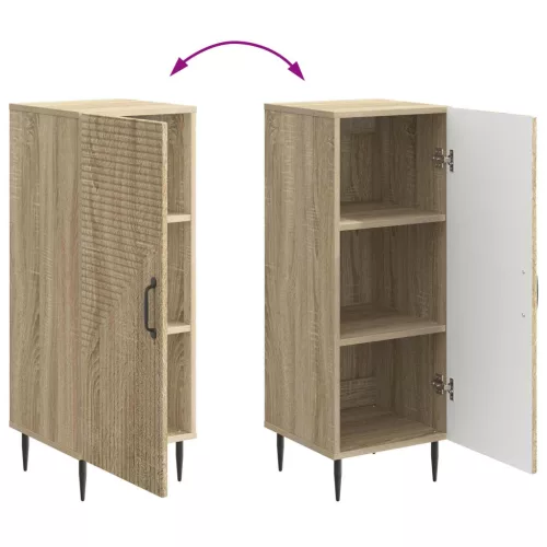  Széf Sonoma Tölgy 33 x 34,5 x 89,5 cm Szerelt Fa