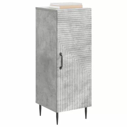  Széf Betonszürke 33 x 34,5 x 89,5 cm Szerelt Fa