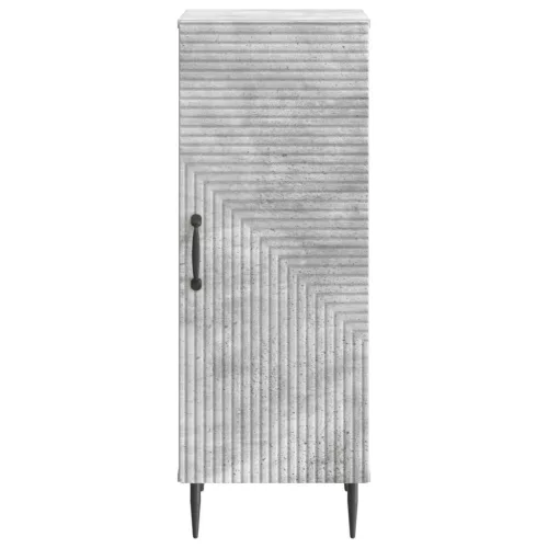  Széf Betonszürke 33 x 34,5 x 89,5 cm Szerelt Fa