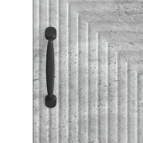  Széf Betonszürke 33 x 34,5 x 89,5 cm Szerelt Fa