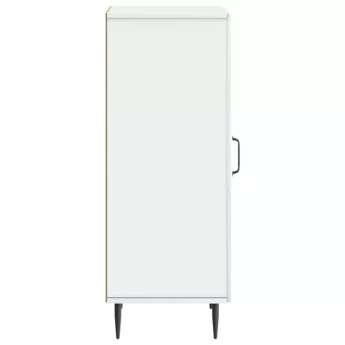  Széf Magasfényű Fehér 33 x 34,5 x 89,5 cm Szerelt Fa