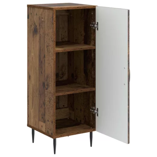  Széf Antik Fa 33 x 34,5 x 89,5 cm Szerelt Fa