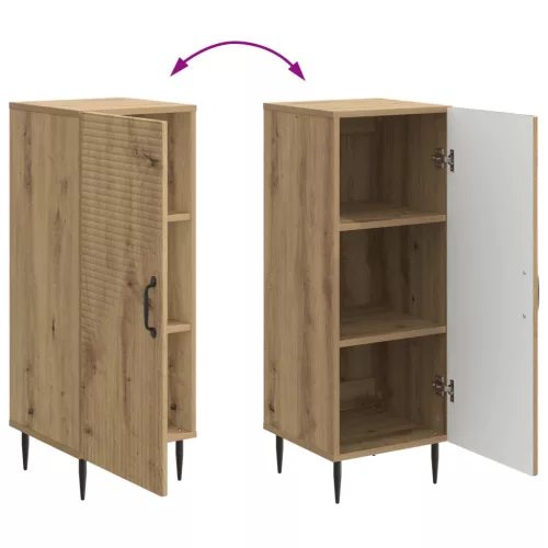  Széf Kézműves Tölgy 33 x 34,5 x 89,5 cm Szerelt Fa