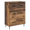  Fiókos szekrény Antik Fa 66 x 34,5 x 89,5 cm Szerelt Fa