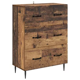  Fiókos szekrény Antik Fa 66 x 34,5 x 89,5 cm Szerelt Fa
