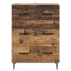  Fiókos szekrény Antik Fa 66 x 34,5 x 89,5 cm Szerelt Fa