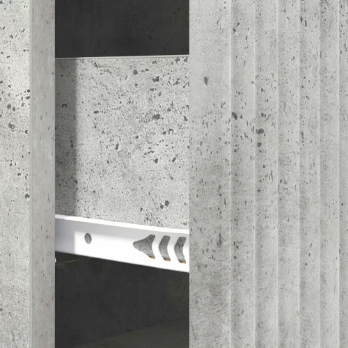  Fiókos szekrény Betonszürke 33 x 34,5 x 89,5 cm Szerelt Fa