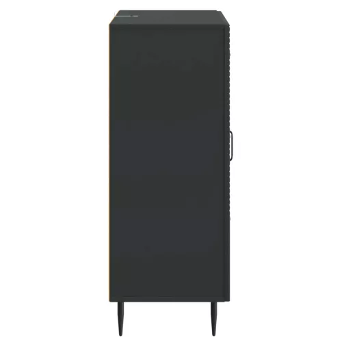  Széf fiókkal Fekete 66 x 34,5 x 89,5 cm Szerelt Fa