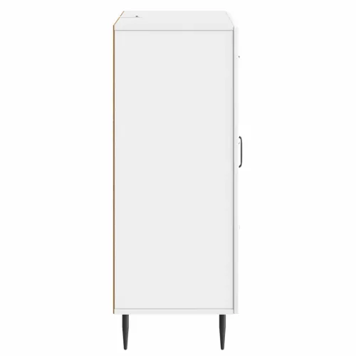  Széf fiókkal Magasfényű Fehér 66 x 34,5 x 89,5 cm Szerelt Fa