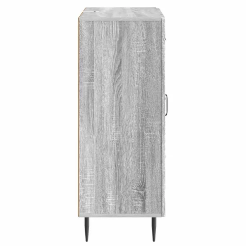  Széf fiókkal Szürke Sonoma 66 x 34,5 x 89,5 cm Szerelt Fa