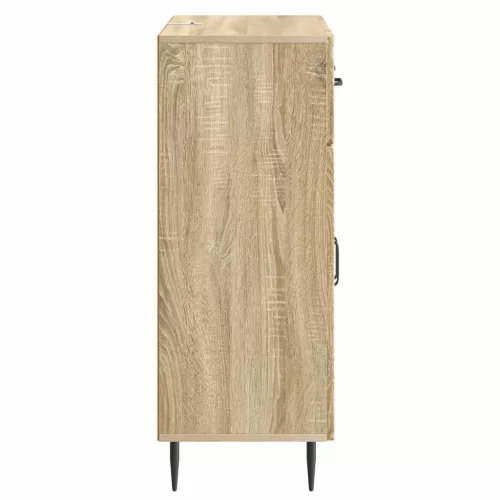  Széf fiókkal Sonoma Tölgy 66 x 34,5 x 89,5 cm Szerelt Fa