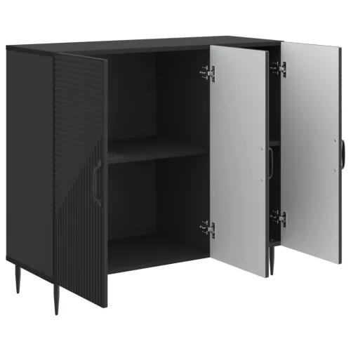  Széf Fekete 89 x 34,5 x 80 cm Szerelt Fa