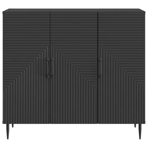  Széf Fekete 89 x 34,5 x 80 cm Szerelt Fa