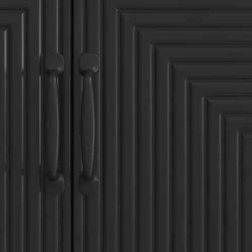  Széf Fekete 89 x 34,5 x 80 cm Szerelt Fa