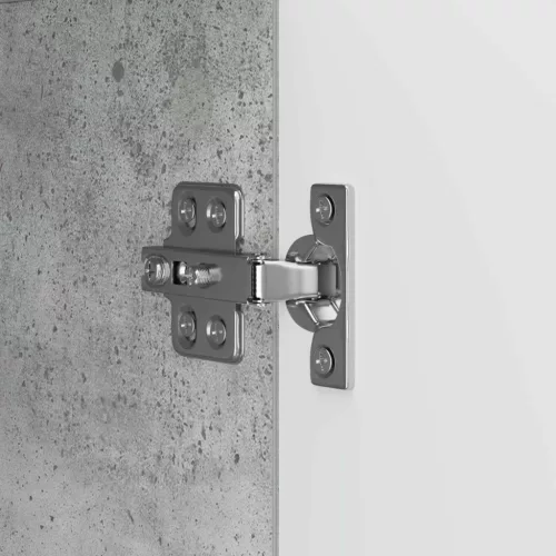  Széf Betonszürke 89 x 34,5 x 80 cm Szerelt Fa