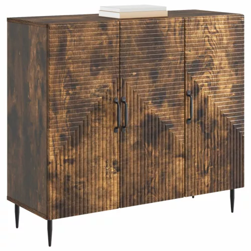  Széf Füstös Tölgy 89 x 34,5 x 80 cm Szerelt Fa