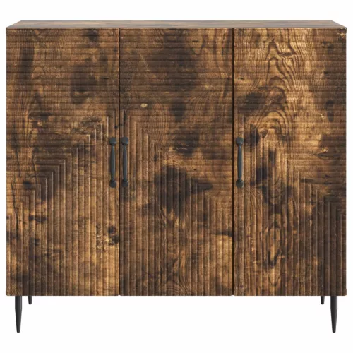  Széf Füstös Tölgy 89 x 34,5 x 80 cm Szerelt Fa