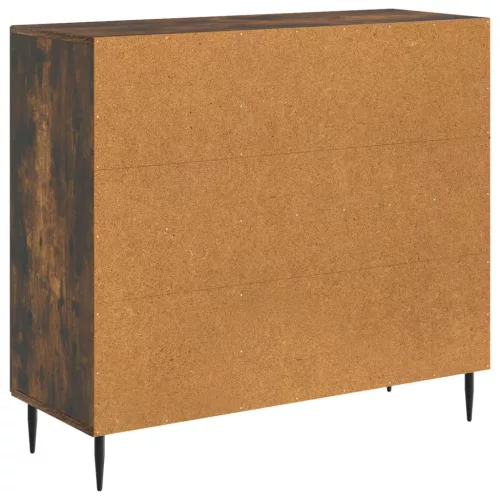  Széf Füstös Tölgy 89 x 34,5 x 80 cm Szerelt Fa