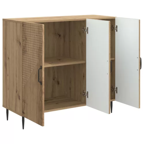  Széf Kézműves Tölgy 89 x 34,5 x 80 cm Szerelt Fa