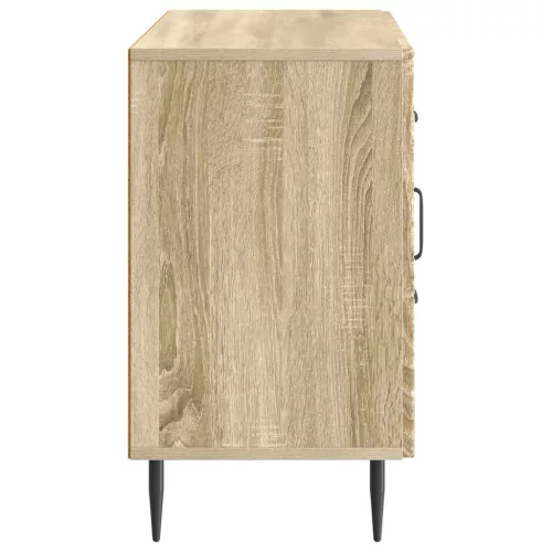  Széf fiókkal Sonoma Tölgy 89 x 34,5 x 60 cm Szerelt Fa