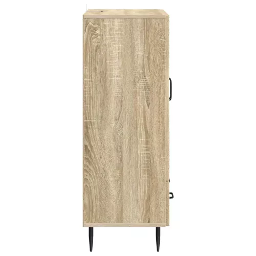  Széf fiókkal Sonoma Tölgy 66 x 34,5 x 95 cm Szerelt Fa