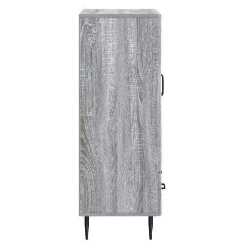  Széf fiókkal Szürke Sonoma 66 x 34,5 x 95 cm Szerelt Fa